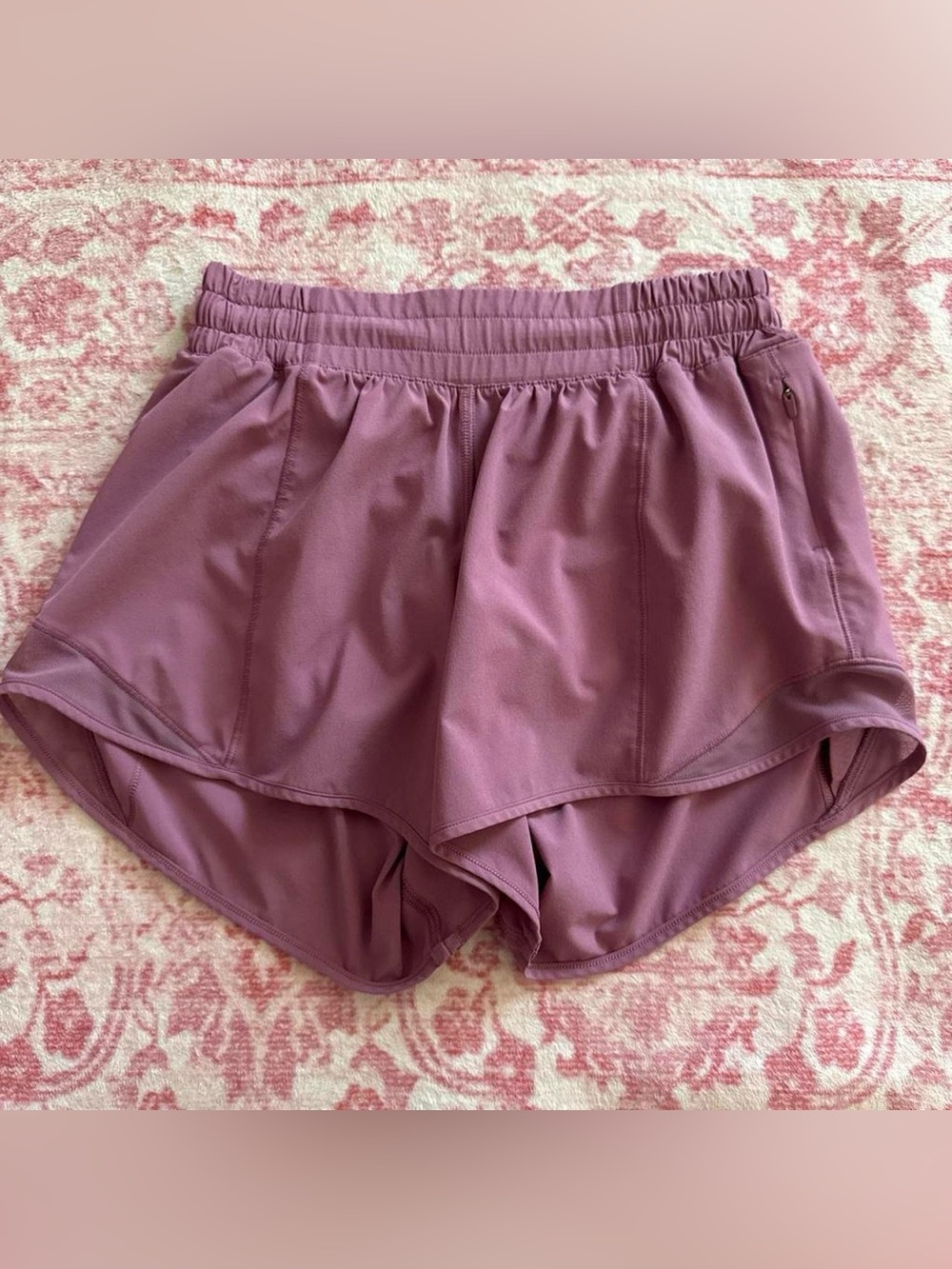 lululemon athletica mauve/purple athletic shorts